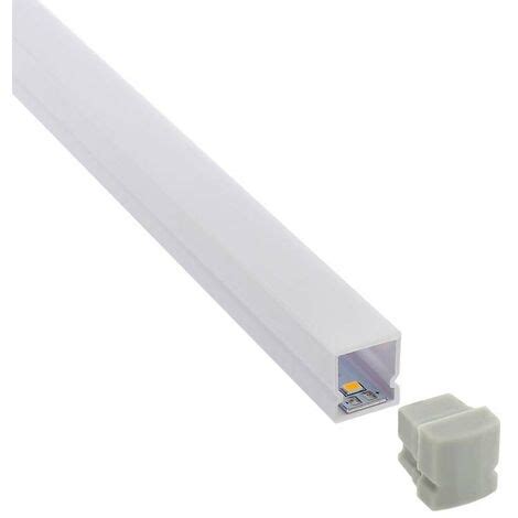 KIT Profilé plastique CUB IP68 pour bandes LED 2 mètres