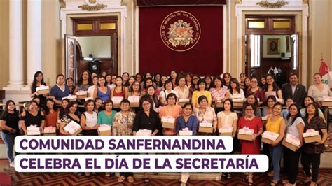 Comunidad Sanfernandina Celebra El D A De La Secretaria San Fernando