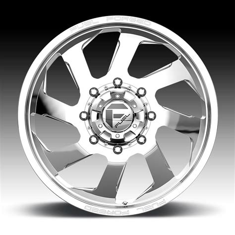 Fuel Ff D Lug Polished Forged Dually Custom Truck Wheels Ff D L