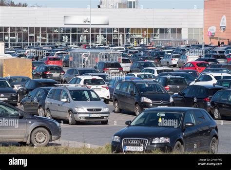 Auchan Shopping Mall Parking Lot Hi Res Stock Photography And Images