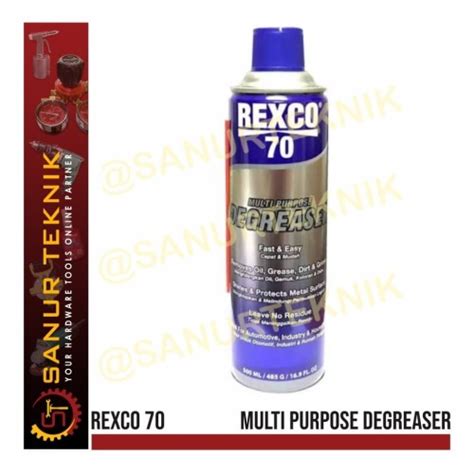 Jual Rexco 70 Multi Purpose Degreaser Pelumas Gemuk Serba Guna 500 Ml