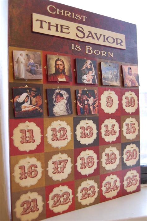 Lds Advent Calendar Printable Calendars At A Glance