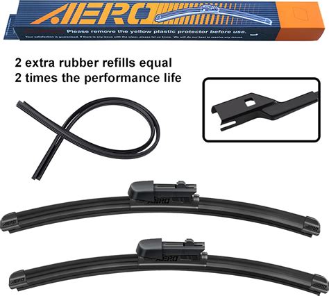 Aero Avenger 2617 Premium All Season Windshield Wiper Blades With Extra Refills