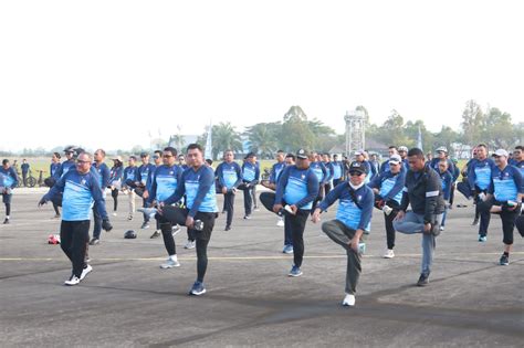 Meriahkan Hut Ke Tni Au Lanud Sim Gelar Fun Bike Pos Aceh