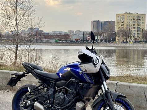Купить б у Yamaha MT FZ инжектор передач в Москве синий naked bike года на Авто