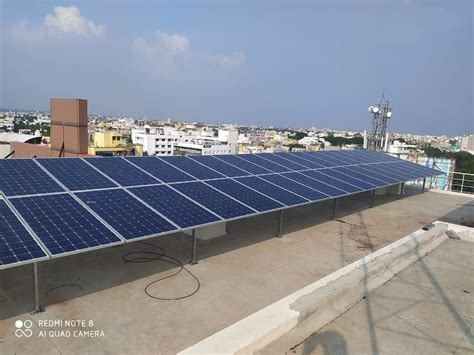 Mounting Structure Grid Tie Solar Rooftop System For Commercial Capacity 1 Kw 1mw At Rs