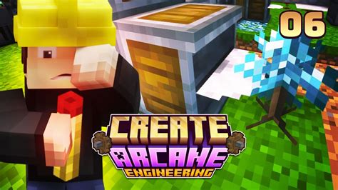 Minecraft Create Arcane Engineering Ep On Automatise Les Arbres