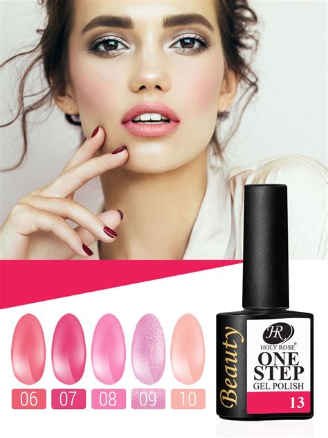 Holy Rose Однофазный гель лак для ногтей One Step №19 Умеренный ...