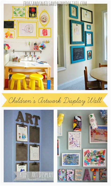 Children's Artwork Display Wall - FSPDT