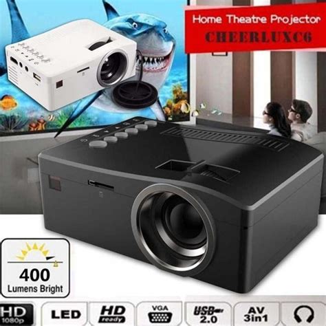 Unic Uc Hd Lm P Mini Led Projector Tv Home Appliances Tv