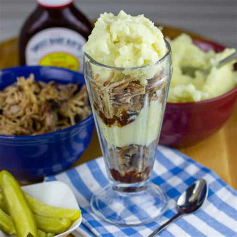 Pulled Pork Parfait Recipe A BBQ Sundae