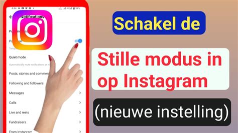 Hoe De Stille Modus Op Instagram 2023 In Te Schakelen YouTube