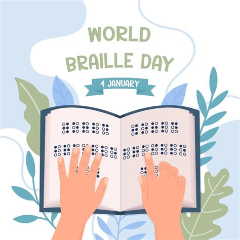 World Braille Day Concept 13421054 Vector Art at Vecteezy