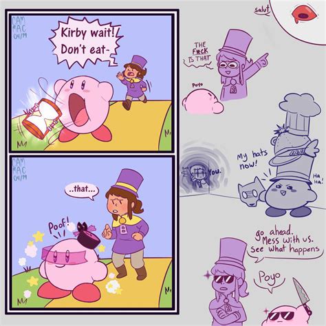 Kirby + hat kid : r/Kirby