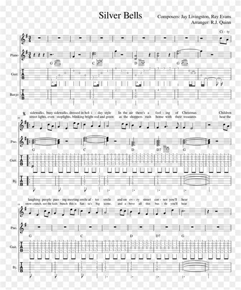 Download Silver Bells Sheet Music For Piano, Flute, Voice, Guitar ...