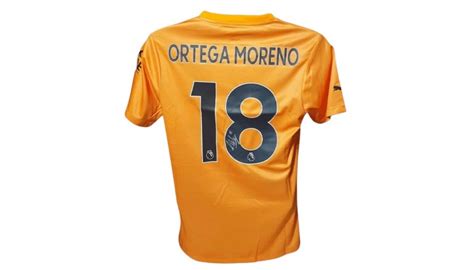 Stefan Ortega Moreno' Manchester City Signed Shirt - 2022/23 - CharityStars