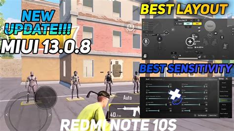 Redmi Note 10s Pubg Bgmi Gyroscope Test With All Sensitivity Setting