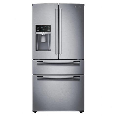 Samsung French Door Refrigerator 33 247 Cu Ft Stainless Steel Rf25hmedbsr Rona