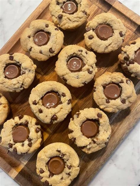 Rolo Chocolate Chip Cookie Bites Rolo Chocolate Chocolate Chip Cookies Rollo Cookies