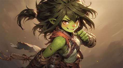 Goblin Warrior Girl 1 By K Jackson Katss On Deviantart