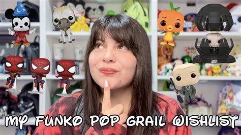 My Funko Pop Grail Wishlist Funko Pop Grails Vlogmas Day 16 YouTube