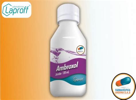 AMBROXOL 30 MG 5 ML JARABE ADULTOS X 120 ML LAPROFF