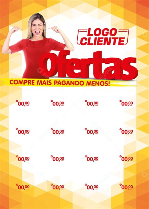 Post Template Supermercado Compre Mais Pagando Menos Ofertas Psd