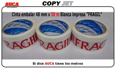 Cinta Auca Impresa Fr Gil Blanca Mm X Metros En Venta En Capital