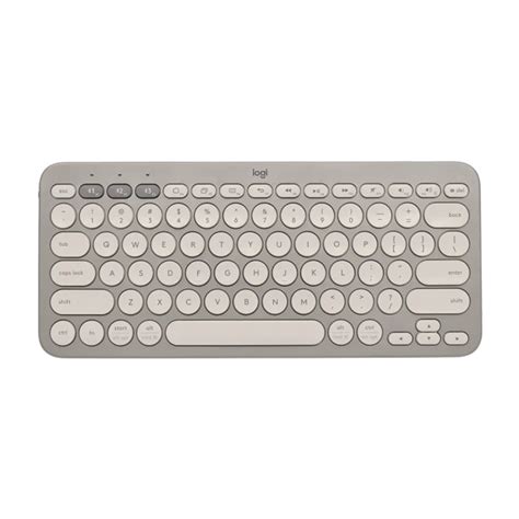 Logitech K380 Multi Device Bluetooth Keyboard Sand 920 011145 Mwave