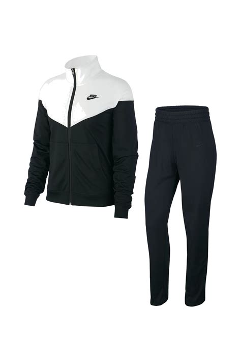 Womens Nike Blackwhite Tracksuit Black Tracksuit Women Nike