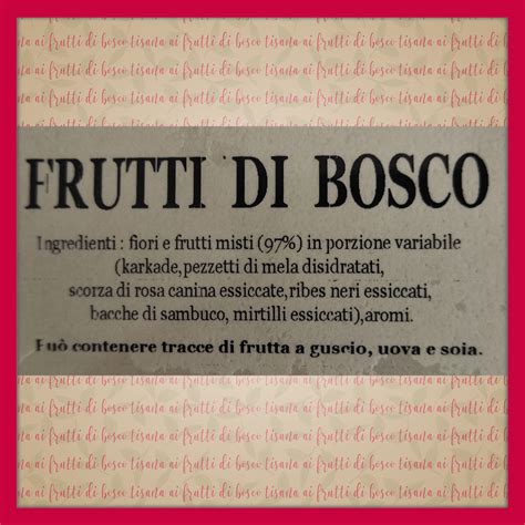 Tisana Ai Frutti Di Bosco In Foglia Compatibili Espresso Point