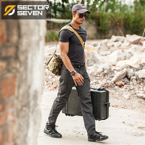 Active Tactical Pants Ix8 Waterproof Men Casual Comfortable Cargo Pants War Game Silm Mens