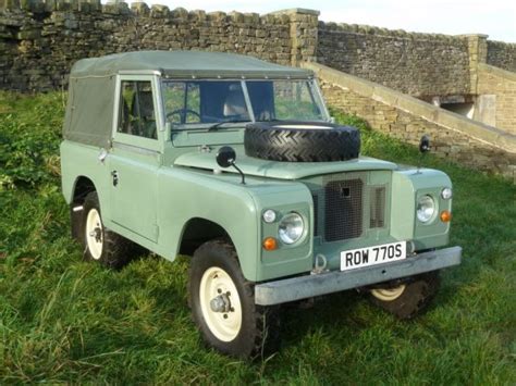 Row S Land Rover Series Fully Rebuilt Galvanized