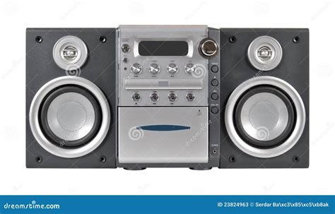 Compact Stereo System Stock Photos - Image: 23824963