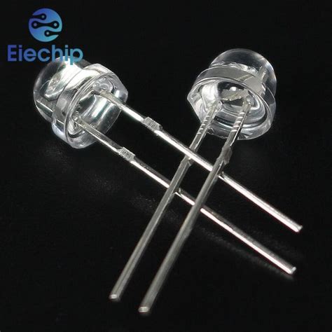 Pcs Straw Hat Led Diode Mm Blue Green Red Yellow White Light