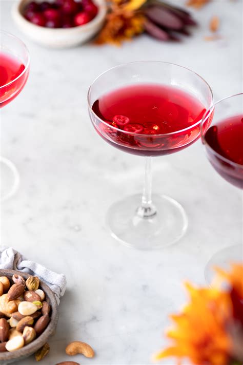 Vodka Cranberry Martini Perfect Holiday Cocktail With Spice