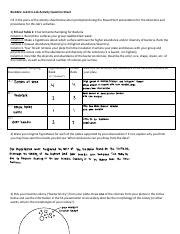 Bio 182 Lab 8 Pdf Bio182L Lab 8 In Lab Activity Question Sheet Fill