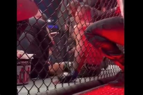 New Footage Shows Injured Conor Mcgregor Threatening To Kill Dustin Poirier And His Wife After