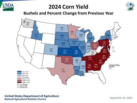 USDA National Agricultural Statistics Service Charts And Maps