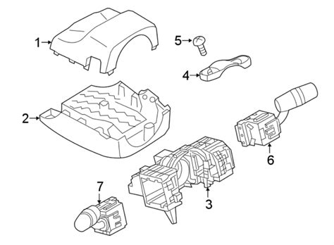 Mazda MX 5 Miata Steering Column Cover Upper Miata MX5 ND6N6022002