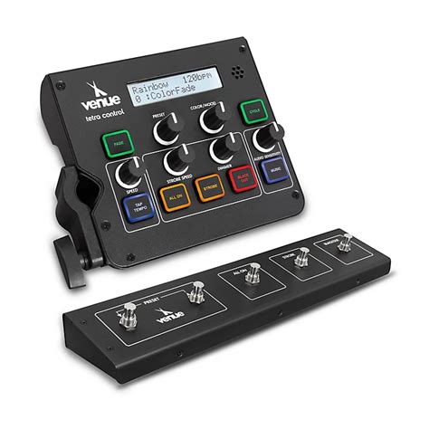 Venue Tetra Control Intuitive DMX Controller Footswitch Music Arts