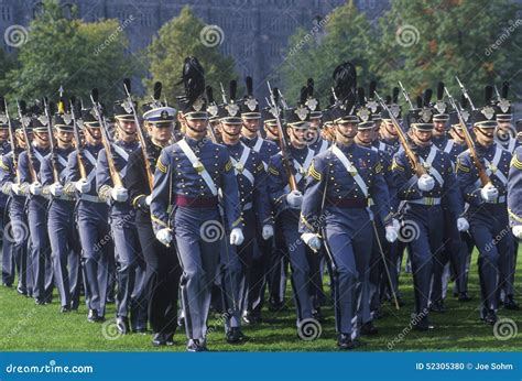 Cadets Marching In Formation West Point Military Academy West Point