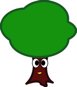 My Tree Face Clip Art at Clker.com - vector clip art online, royalty ...