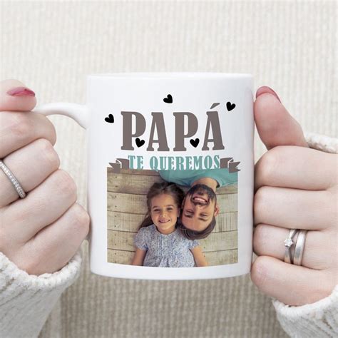 Taza personalizada para papá con foto Taza Personalizada De moi à