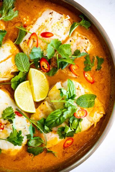 Thai Coconut Fish Curry Simply Delicious