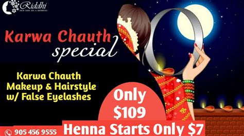 Karva Chauth Special Beauty Offers Riddhi Skin Care Spa Esthetics