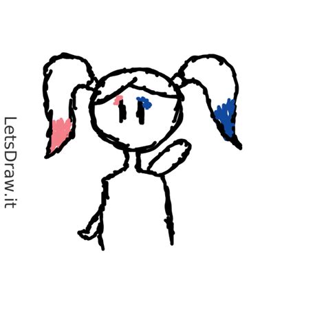 How To Draw Pigtails Qqn5qsyoq Png LetsDrawIt