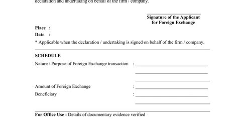 Sample Undertaking Form Fill Out Printable Pdf Forms Online