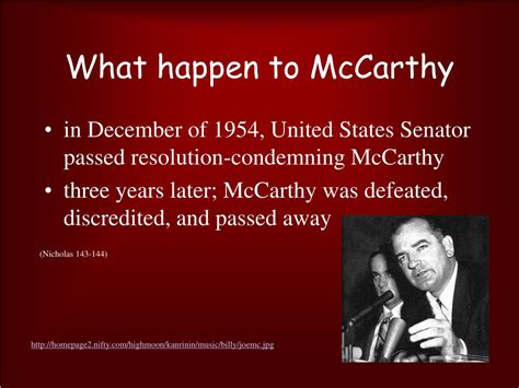 Ppt Mccarthyism Powerpoint Presentation Free Download Id4377688