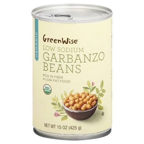 Publix Greenwise Organic Low Sodium Garbanzo Beans Same Day Delivery Or